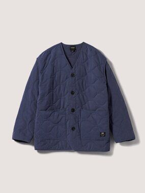 NWT Alcott Onion-quilted Chore Liner Jacket Cardigan Mens XL Navy Blue V-neck